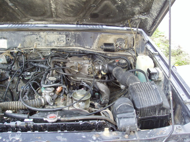 3Y E engine in 1988 F85L Daihatsu Drivers Club UK